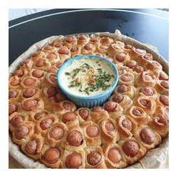 Feuilleté Knaki pour 50 personnes
